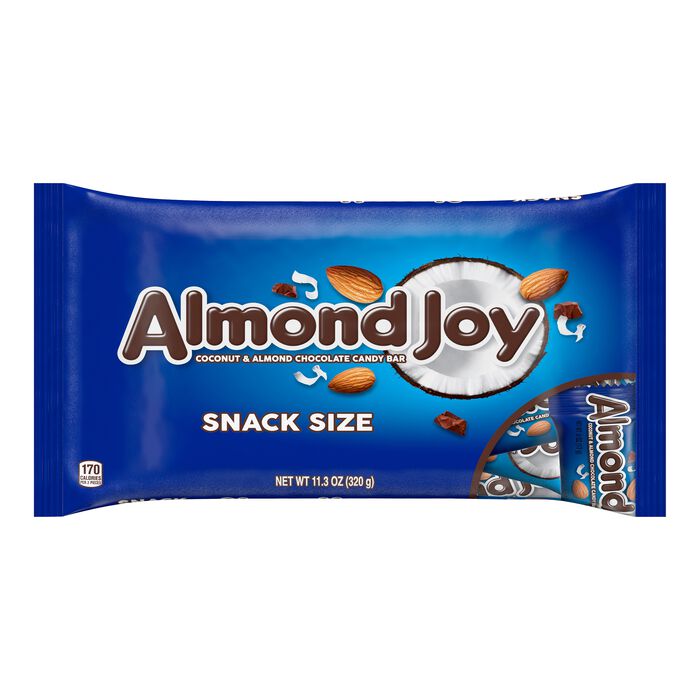 Image of ALMOND JOY Coconut and Almond Chocolate Candy Bag, 11.3 oz Packaging