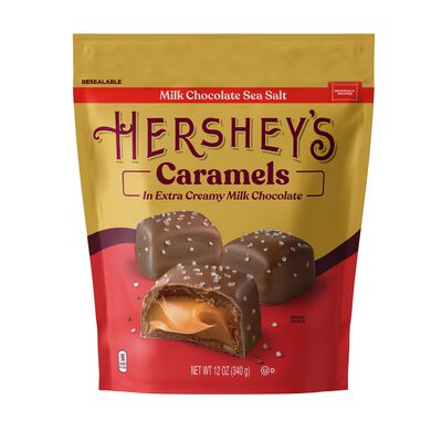 HERSHEY’S Caramels Candy Bag, 12 oz