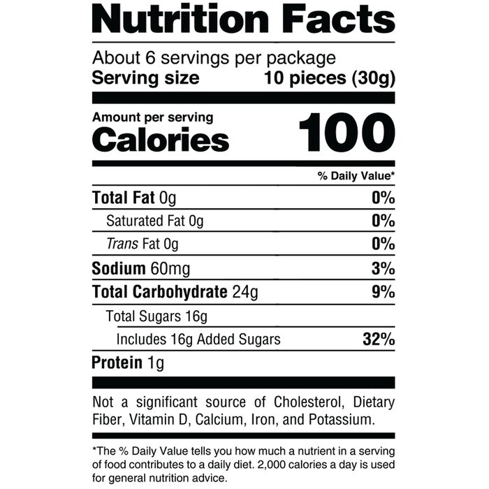 Image of Sour Strips Melonade Bites Candy Bag, 6.35oz Packaging