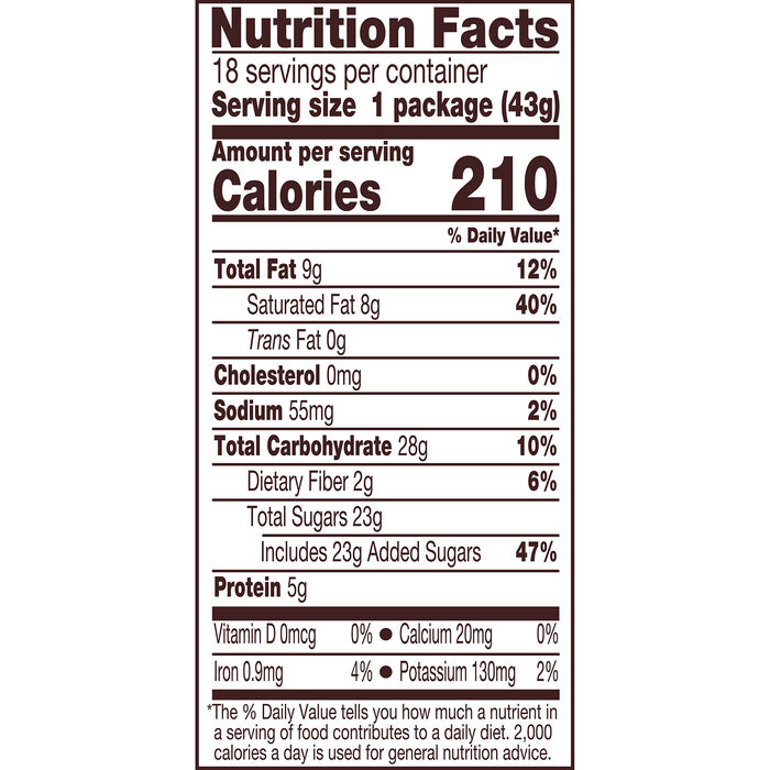 Image of REESE'S PIECES Peanut Butter Candy Packs, 1.53 oz (18 Count) Packaging