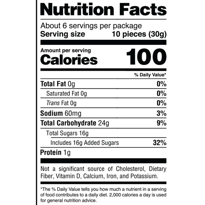 Image of Sour Strips Strawbango Bites Candy Bag, 6.35oz Packaging