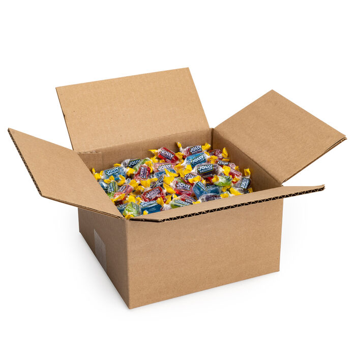 Image of JOLLY RANCHER Hard Candy Original Assorted Flavors 5lb Bulk Box Packaging