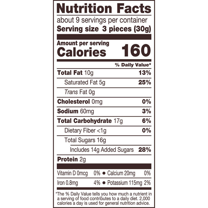 Image of REESE'S Chocolate Peanut Butter Creme Nutcrackers, Christmas Candy Bag, 9.2 oz Packaging