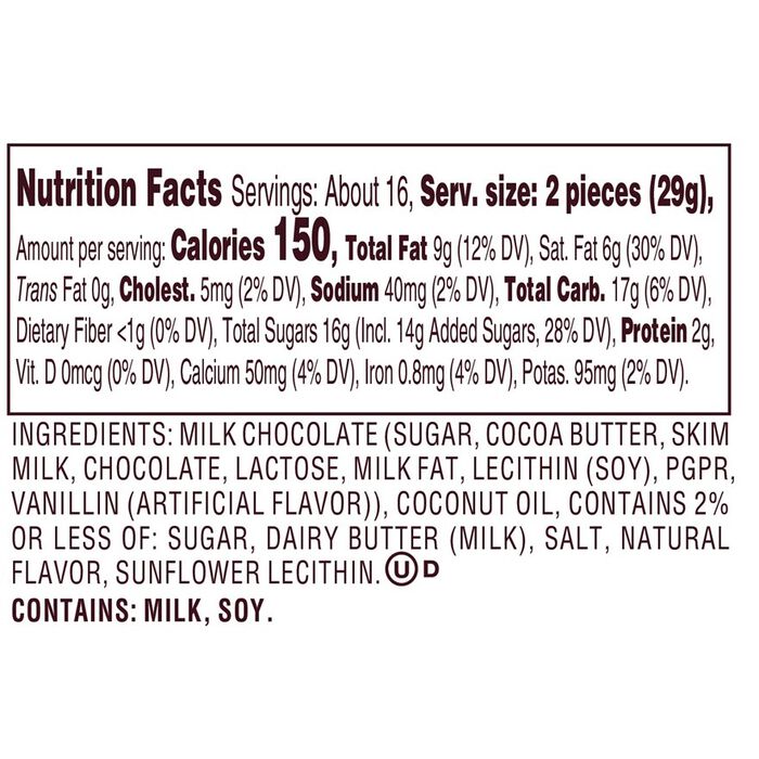 Image of HERSHEY’S Milk Chocolate Toffee Truffles Gift Tin, 1 lb Packaging