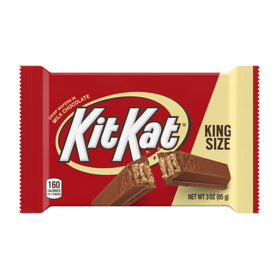 KIT KAT® Milk Chocolate King Size Candy Bar, 3 oz