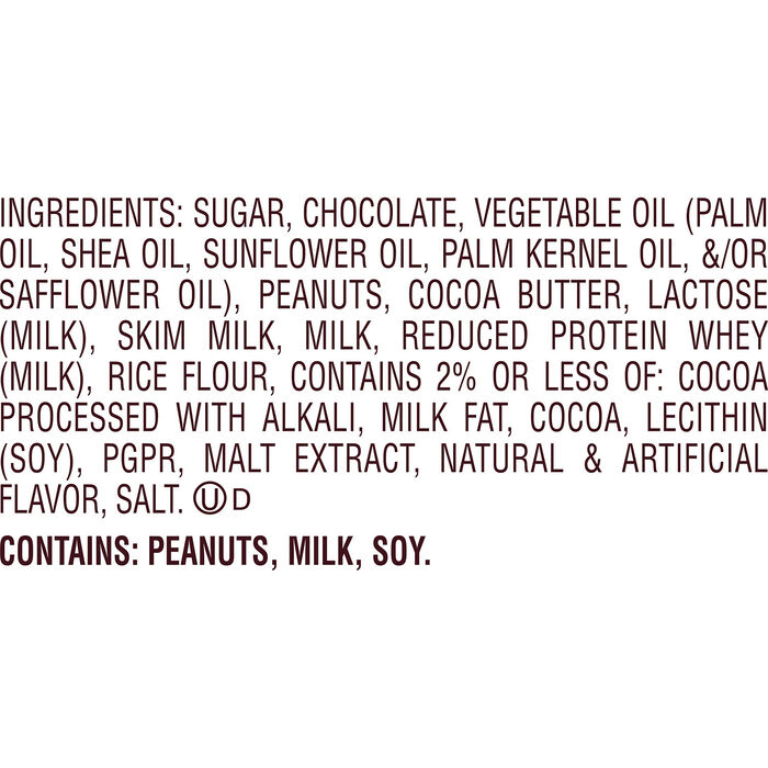 Image of HERSHEY'S Miniatures Assorted Chocolate Candy Party Pack, 35.9 oz Packaging