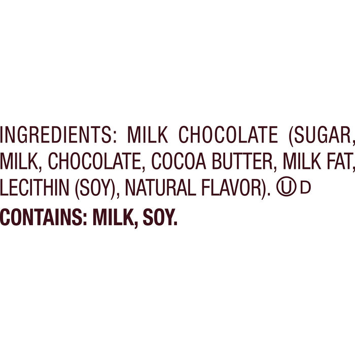 Image of HERSHEY'S KISSES Silver Foils Milk Chocolate Candy Bulk Bag, 60 oz Packaging