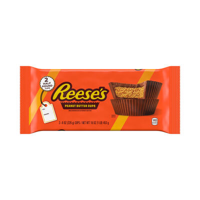 REESE'S World's Largest Peanut Butter Cups 1 lb. Candy Pack