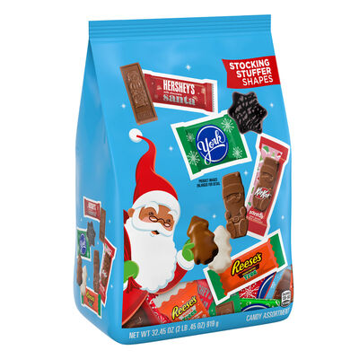 Hershey Assorted Flavors Christmas Candy Bulk Bag, 32.45 oz