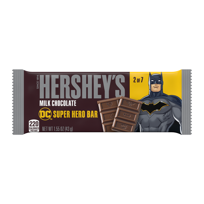 HERSHEY'S Milk Chocolate DC Super Hero Bar,  oz