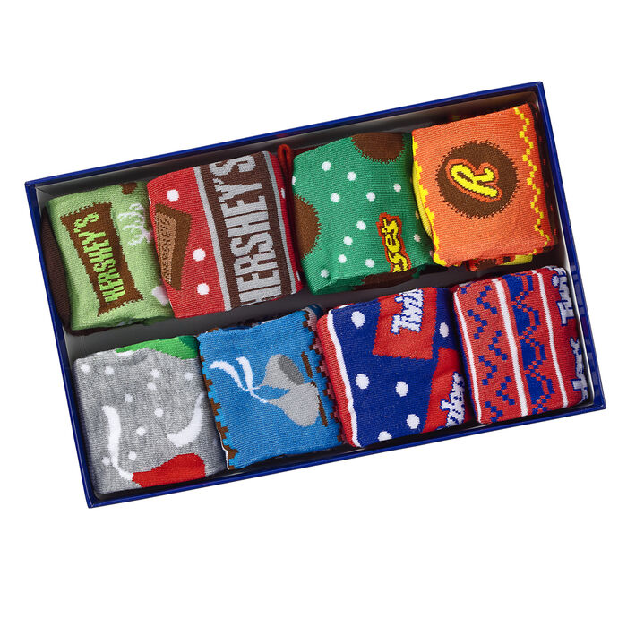 Image of 8 Days of Socks Holiday Gift Set Packaging