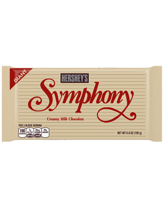 Image of SYMPHONY Milk Chocolate Giant (6.8 oz.) Bar Packaging