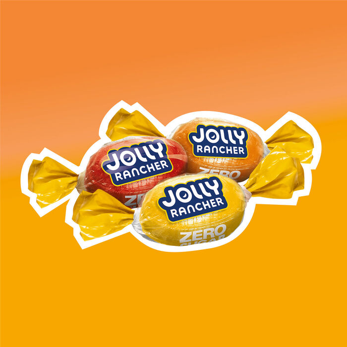 Image of JOLLY RANCHER Zero Sugar Tropical Fruit Flavored Hard Candy Bag, 6.1 oz Packaging
