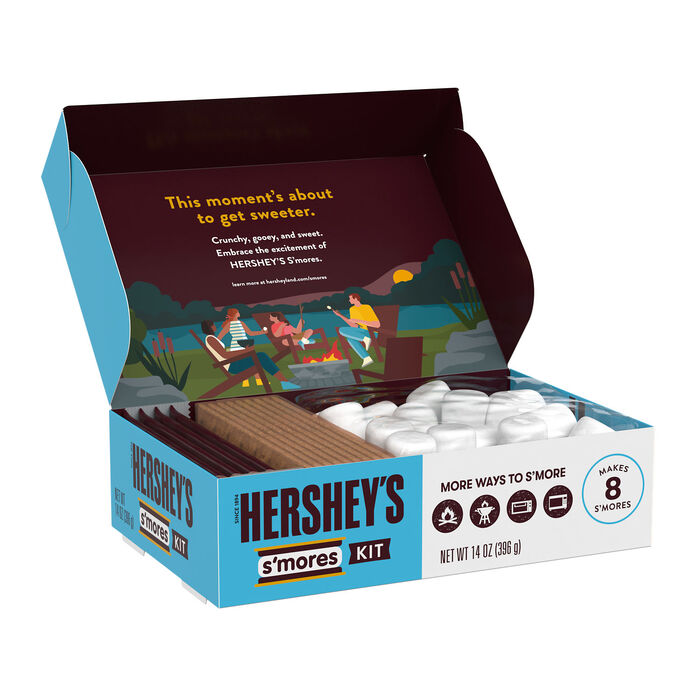 Image of HERSHEY'S S'mores Kit  Box, 14 oz Packaging