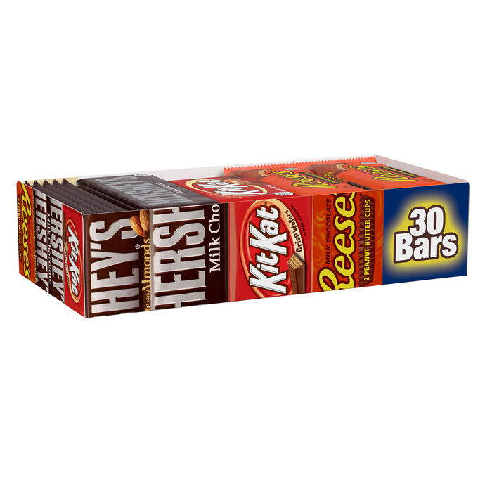 Milk Chocolate Solid Candy Bars - 5 Pack