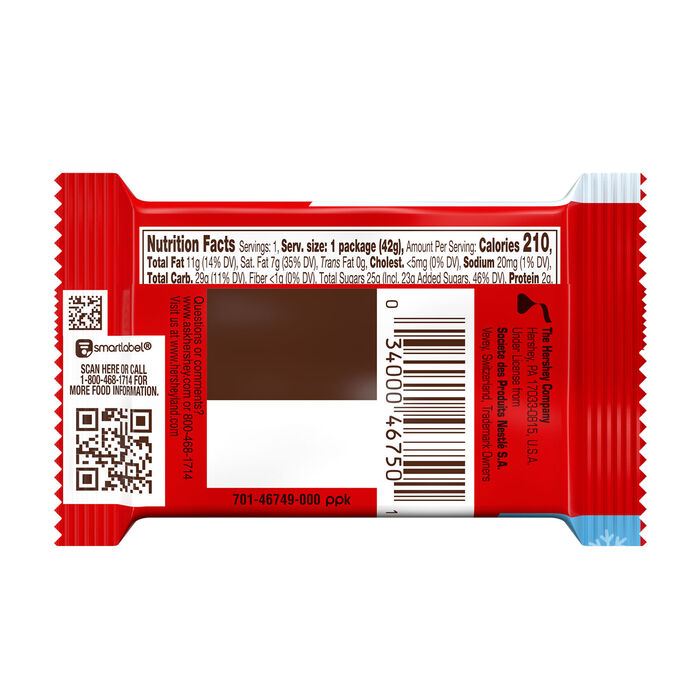 Image of KIT KAT&reg; Milk Chocolate Wafer Santa and Reindeer, Christmas , Candy Bar, 1.5 oz (24ct Box) Packaging