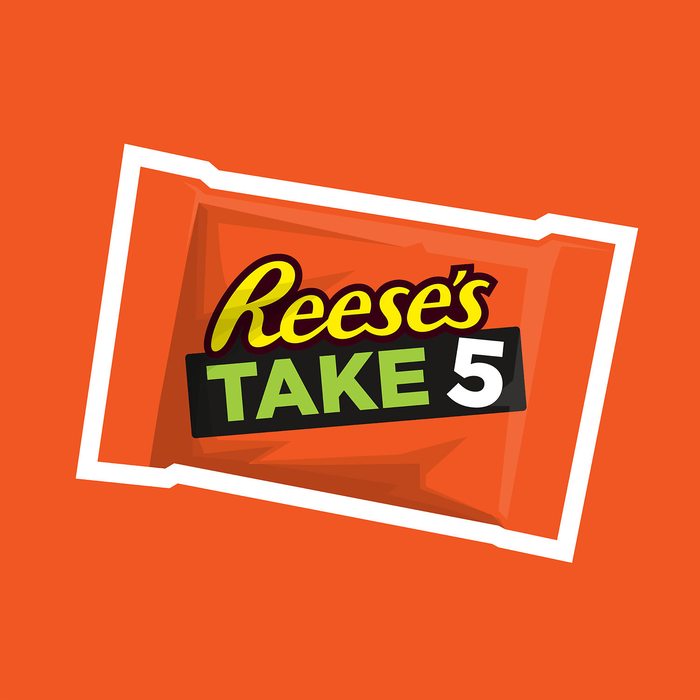 Image of REESE'S TAKE 5 Bar Snack Size - 10 oz. Bag Packaging
