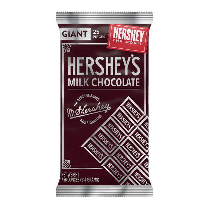 Image of Vintage-Inspired HERHSEY&rsquo;S Milk Chocolate Giant Bar (7.56oz) Packaging
