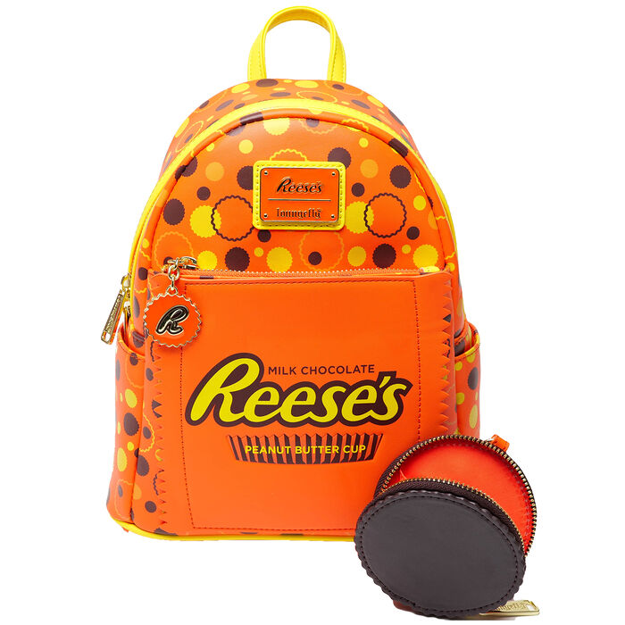 Image of REESE'S Loungefly Mini Backpack Packaging