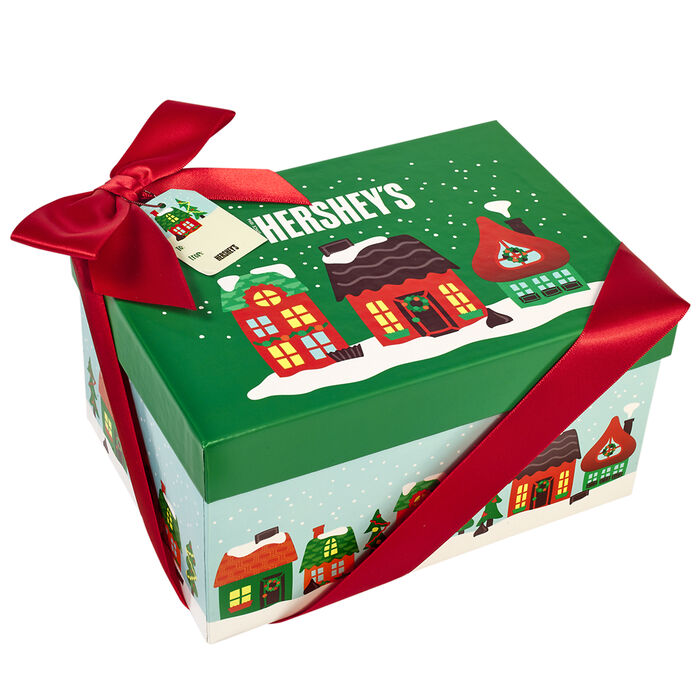 Image of HERSHEY'S Assorted Miniatures Filled Holiday Gift Box, 2 lb Packaging