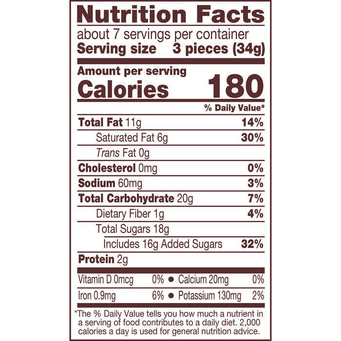 Image of REESE'S Chocolate Peanut Butter Creme Santas, Christmas , Candy Bag, 8 oz Packaging