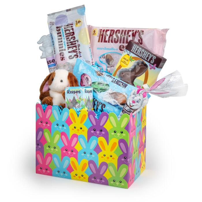 Image of HERSHEY’S Chocolates Assorted Easter Basket Box Packaging
