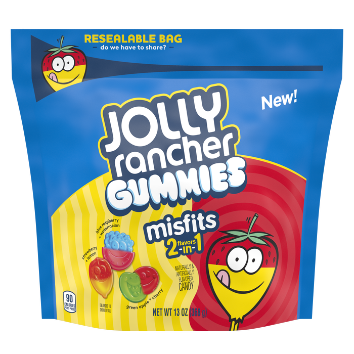 Image of JOLLY RANCHER Misfits Gummies Assortment Packaging