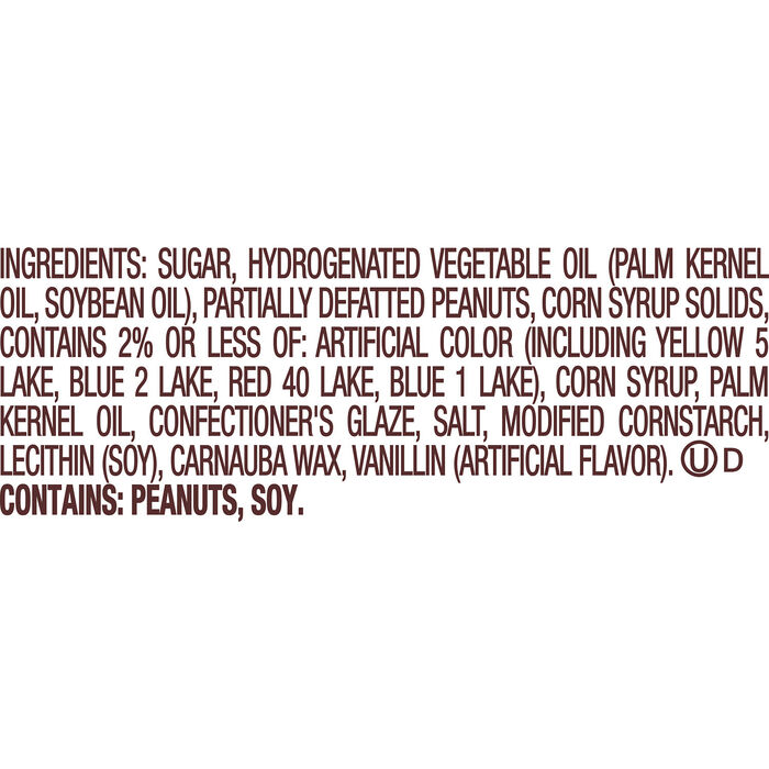 Image of REESE'S PIECES Peanut Butter Eggs, Easter Candy Carton, 3.5 oz Packaging