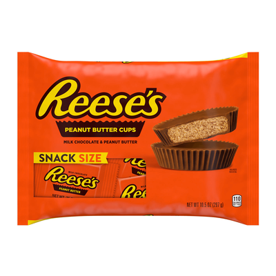 REESE'S Peanut Butter Cups Snack Size - 10 oz. Bag