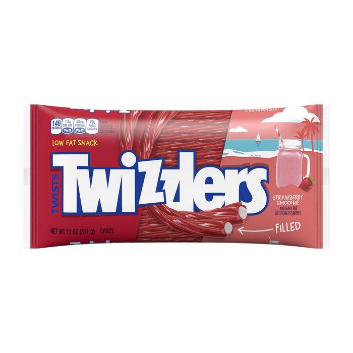 Image of TWIZZLERS Strawberry Smoothie Packaging