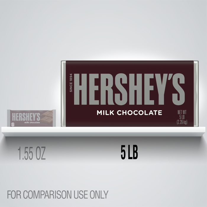 Image of World's Largest HERSHEY'S Milk Chocolate Bar [5 lbs. bar] Packaging