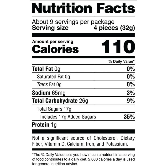 Image of Sour Strips Blue Raspberry Candy Party Bag, 10.2oz Packaging