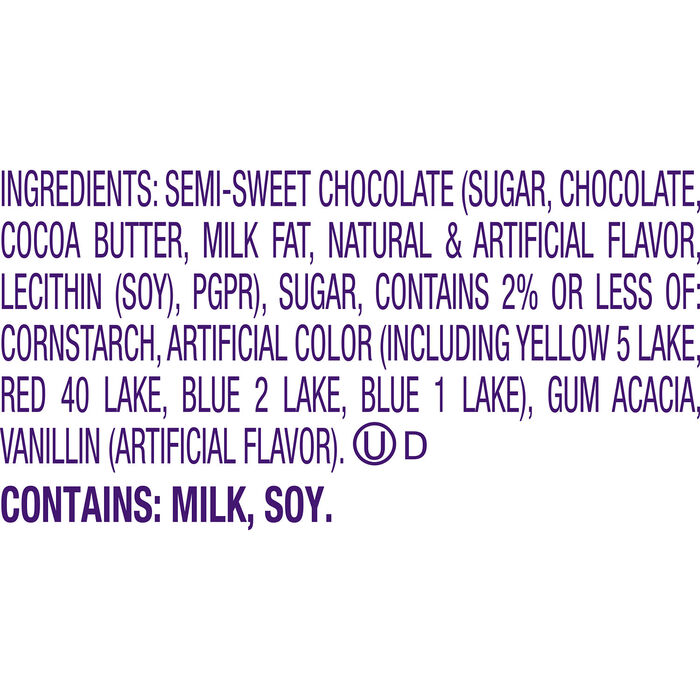 Image of CADBURY MINI Dark Chocolate Eggs, Easter Candy Share Bag, 9 oz Packaging