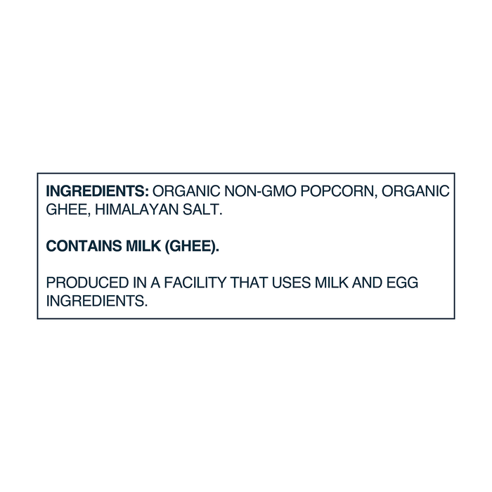Image of LesserEvil Oh My Gee Popcorn 4.6oz Packaging