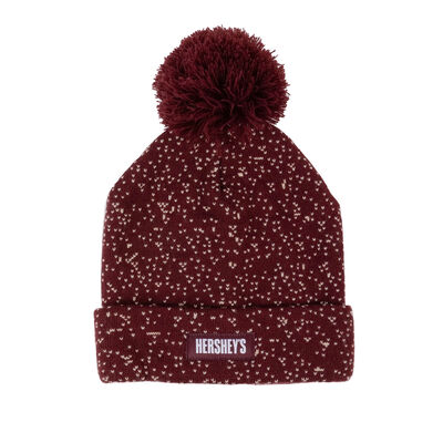 HERSHEY'S Branded Knit Pom Beanie Hat