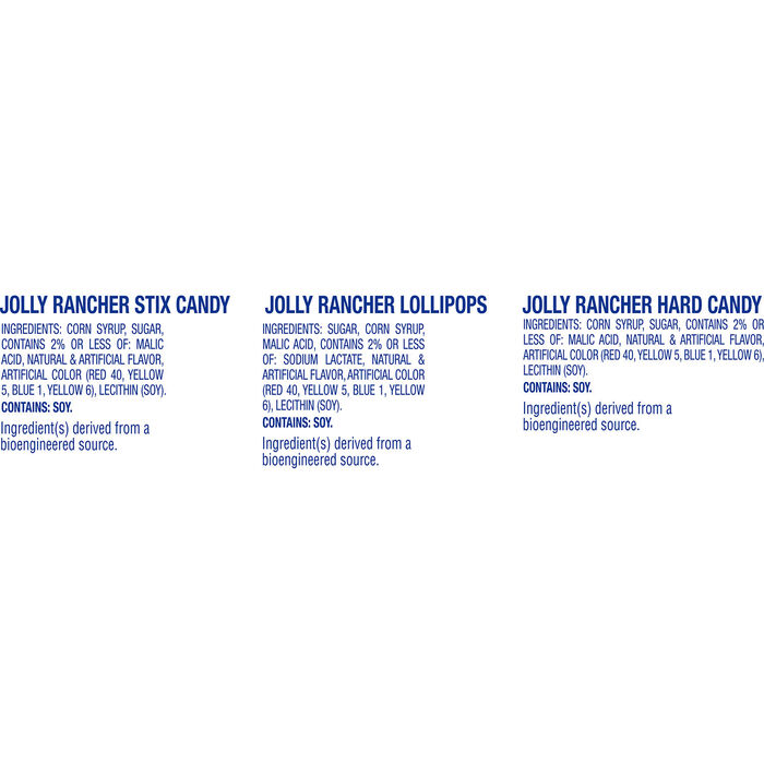 Image of JOLLY RANCHER Assorted Fruit Flavored Candy Bulk Bag, 42.01 oz Packaging
