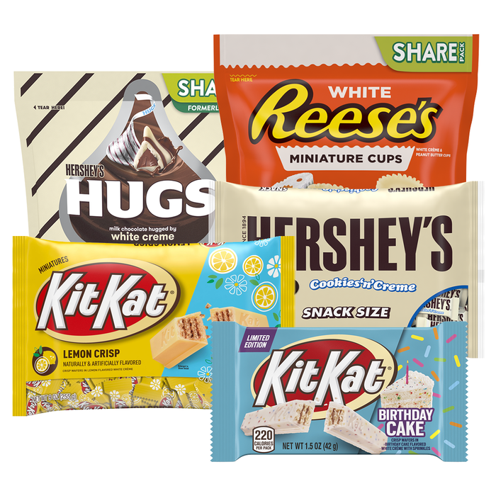 Image of White Crème Favorites Packaging