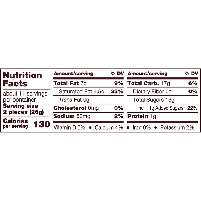 Image of HERSHEY'S Cookies 'n' Creme Snack Size, Individually Wrapped Candy Bars Bag, 10.35 oz Packaging