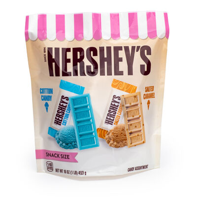 HERSHEY’S Ice Cream Flavored Assorted Snack Size Candy Bag 16oz