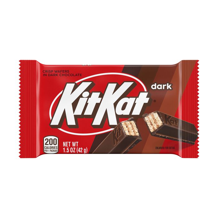 Image of KIT KAT® Dark Chocolate Wafer Candy Bars, 1.5 oz (24 Count) Packaging