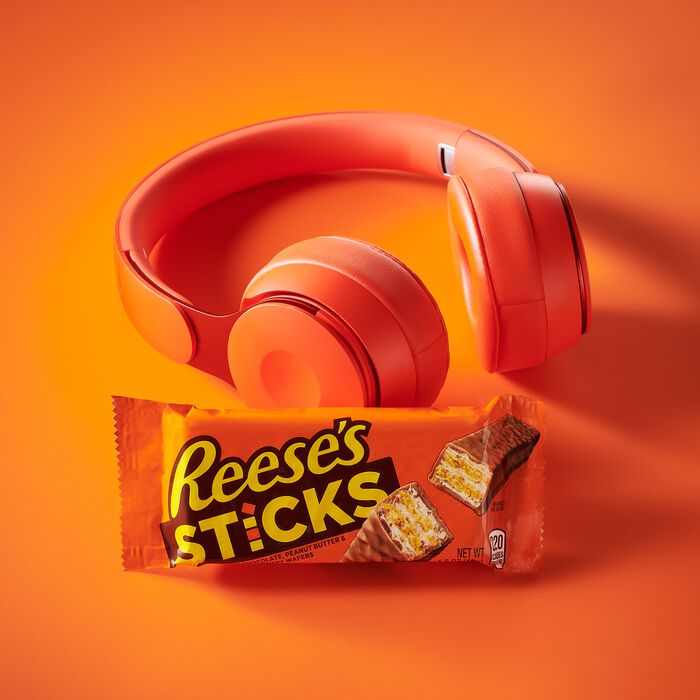 Image of REESE'S STICKS Milk Chocolate Peanut Butter Candy Bars, 1.5 oz (20 Count) Packaging