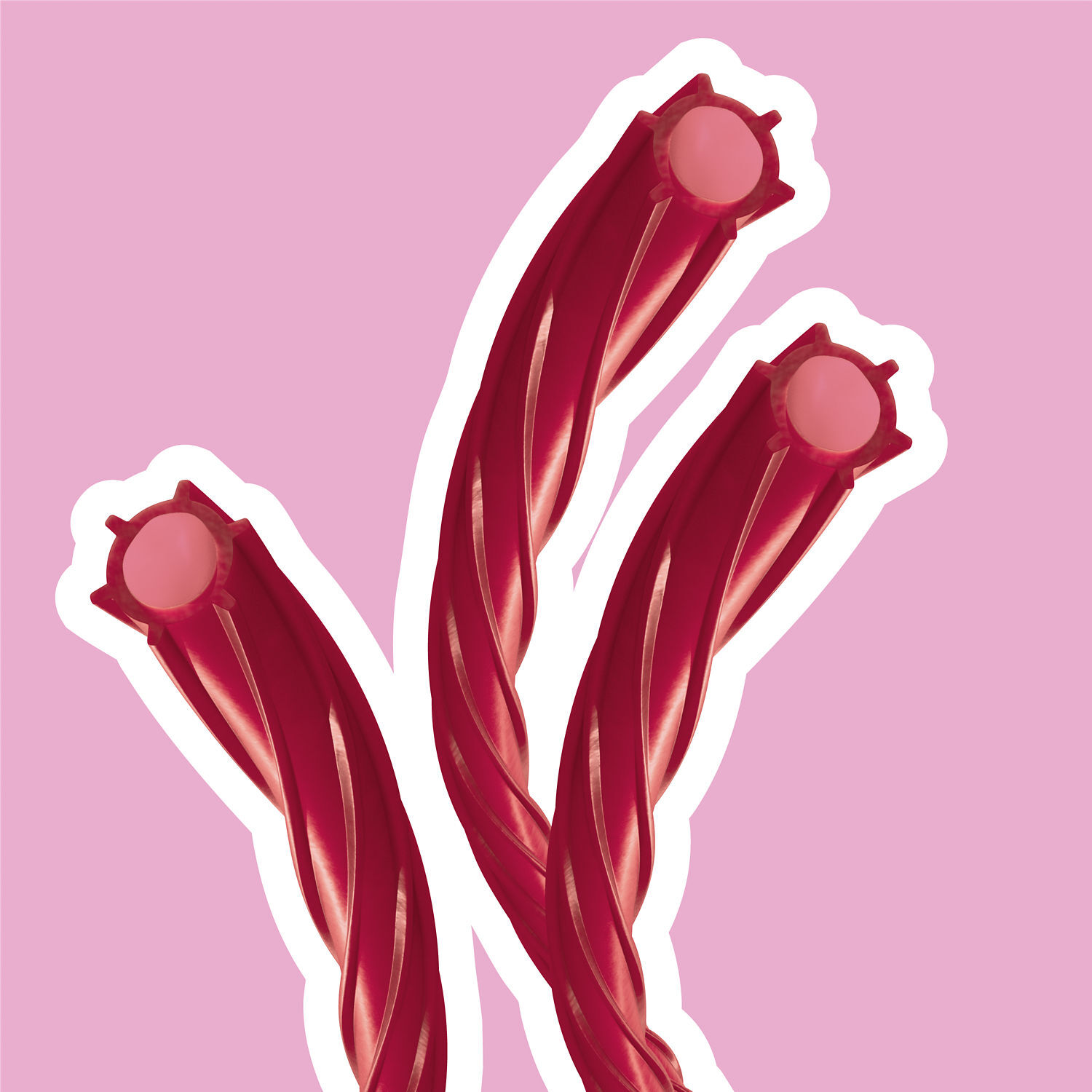 TWIZZLERS Filled Twists Raspberry Flavored Licorice Style Chewy