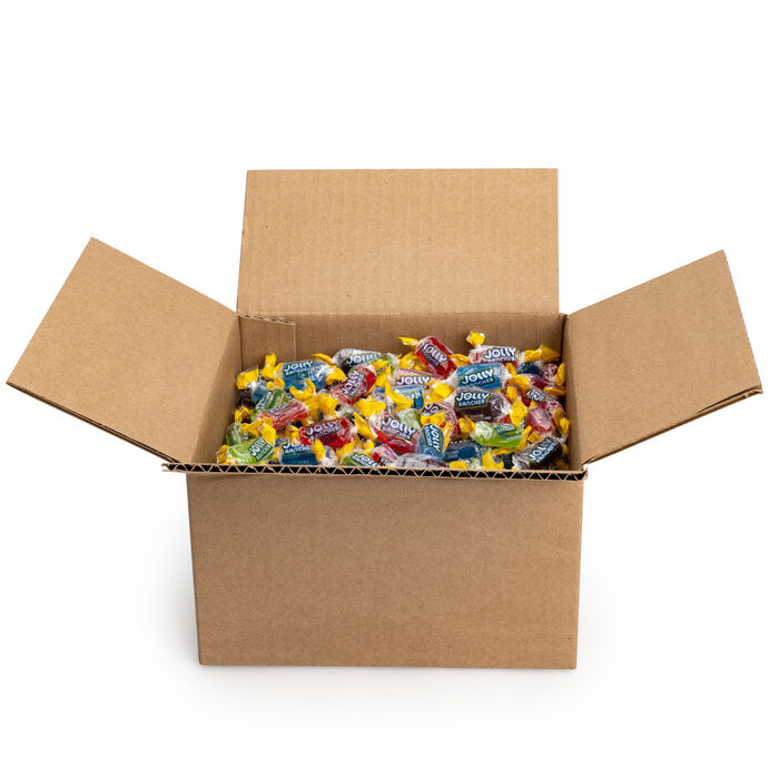 Image of JOLLY RANCHER Hard Candy Original Assorted Flavors 5lb Bulk Box Packaging