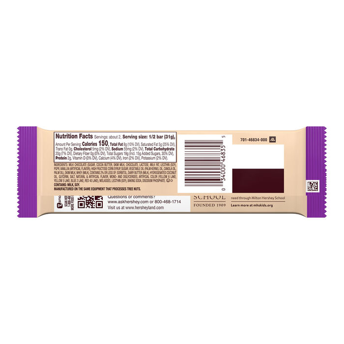 Image of HERSHEY'S Affogato Flavored King Size Candy Bar, 2.2 oz Packaging