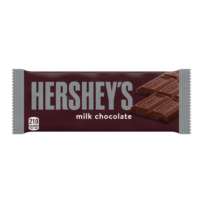 HERSHEY'S Zero Sugar Milk Chocolate Candy Bars (30 Ounces Bulk Pack)
