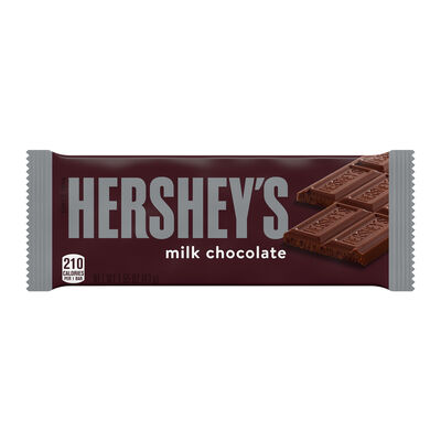 HERSHEY'S Milk Chocolate Standard Size 1.55oz Candy Bar