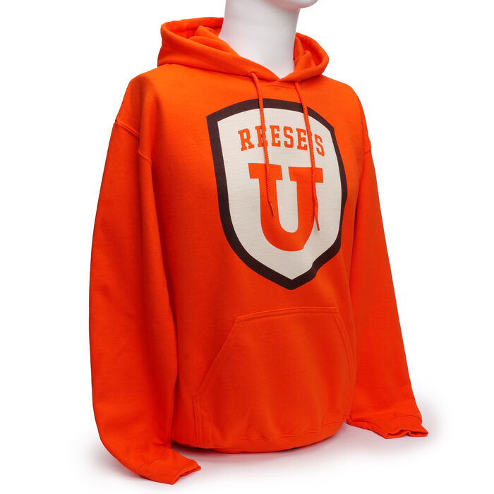 Image of REESE'S University Insignia Hoodie Sweatshirt Packaging