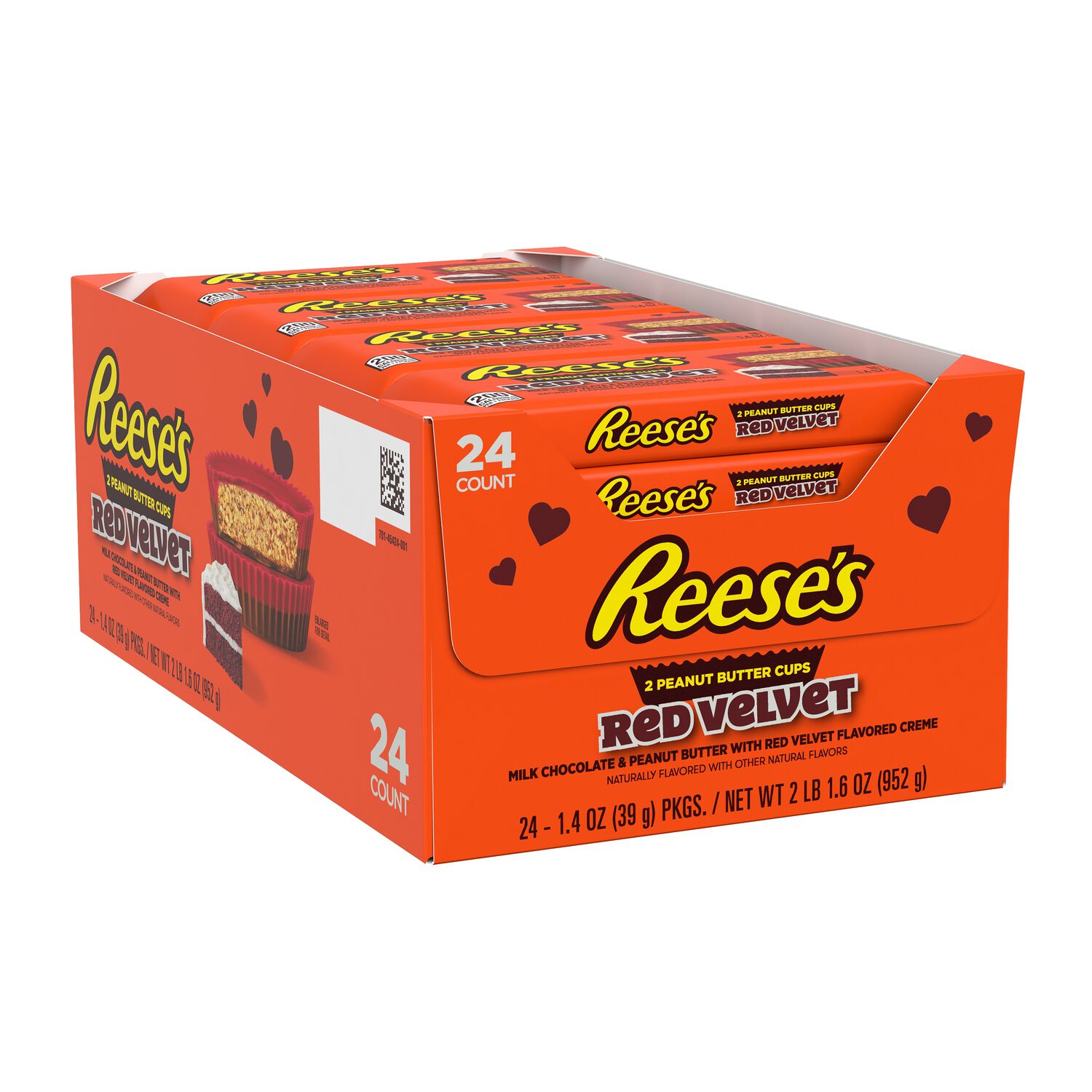REESE'S Milk Chocolate and Red Velvet Flavored Creme Peanut Butter