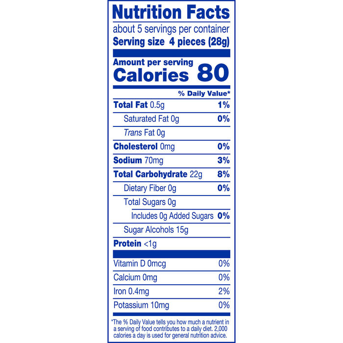 Image of TWIZZLERS Zero Sugar Twists Strawberry Flavored Licorice Style Candy Bag, 5 oz Packaging