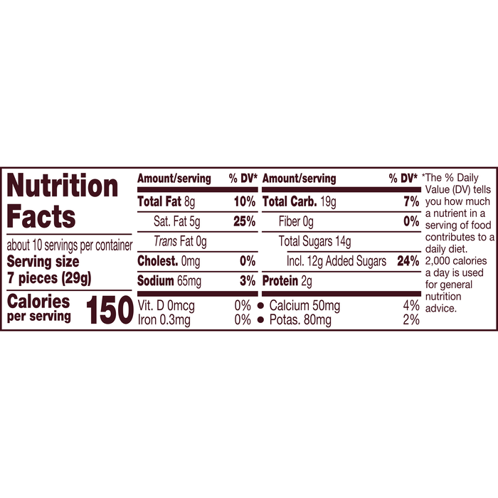 Image of KISSES Cookies N Crème 10 oz. Share Bag Packaging